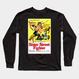 Sister Street Fighter (1976) Long Sleeve T-Shirt